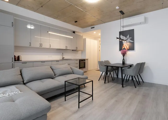 Bossa Nova - Modern 2 Bedroom In The Center Apartman Vilnius